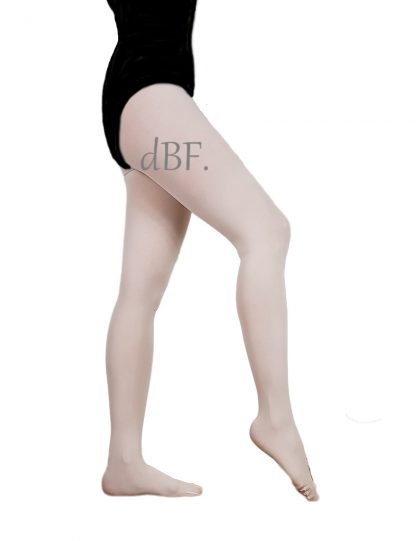 Footed Dance Ballet Costume Tight Stocking White Color