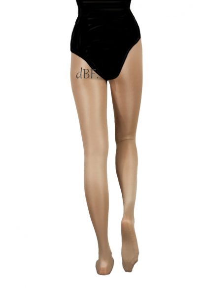 Footed Shimmer Dance Jazz Costume Concert Party Tights Stocking Light Toast Color